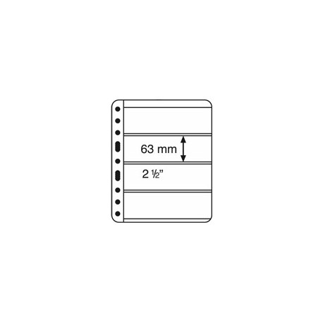 Feuilles VARIO-PLUS 4 bandes