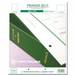 Jeu France FO 2017-1er semestre YVERT ET TELLIER