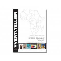 AFRIQUE Volume 1 - 2018 (Timbres des pays d´Afrique : de Afrique Centrale Britannique à Ghana)