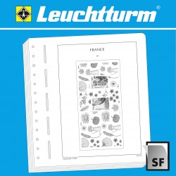 LEUCHTTURM SF-Feuilles préimprimées France Blocs souvenirs  2017