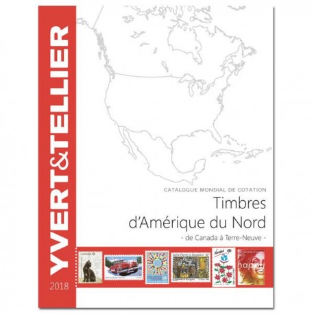 Catalogue AMÉRIQUE DU NORD 2018 - YVERT ET TELLIER