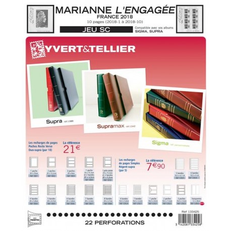 Jeu  SC France 2018 MARIANNE L´ENGAGEE