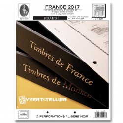Jeu France FS 2017 2ème semestre YVERT ET TELLIER