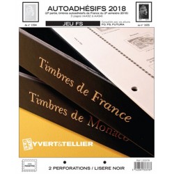 Jeu France FS 2018 2ème semestre Auto adhésifs YVERT ET TELLIER 