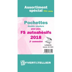 Assortiment de pochettes Auto Adhésifs 2018 FS...