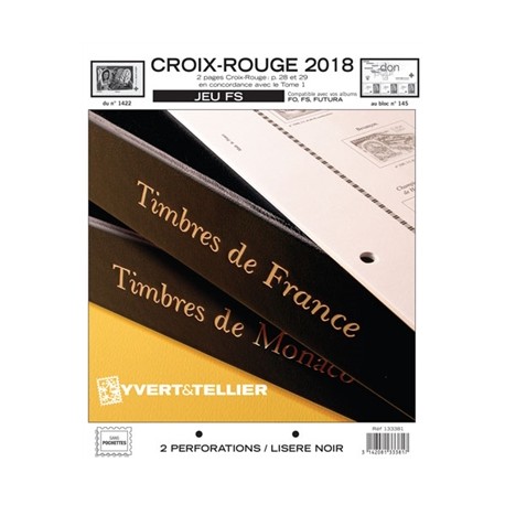 Jeu CROIX ROUGE FS 2017-2018 YVERT ET TELLIER