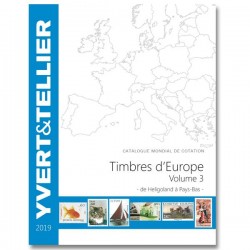 Catalogue Europe Vol 3 - édition 2019 Yvert et Tellier