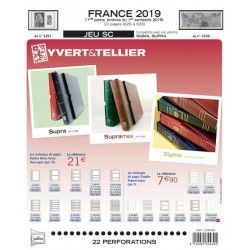 Jeu France 2019 - 1er semestre SC - YVERT ET TELLIER