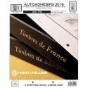 Jeu France FS 2019 1er semestre - Auto adhésifs YVERT ET TELLIER