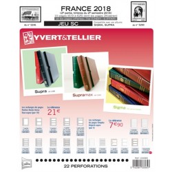  Jeu France 2018-2ème semestre SC YVERT ET TELLIER 