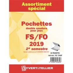 Assortiment de pochettes 2019  2ème semestre...