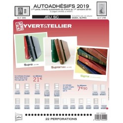 Jeu SC France 2020 Auto adhésifs 1er semestre -YVERT ET TELLIER 