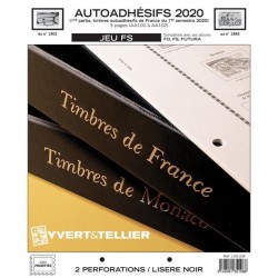 Jeu SC France 2020 Auto adhésifs 1er semestre -YVERT ET TELLIER