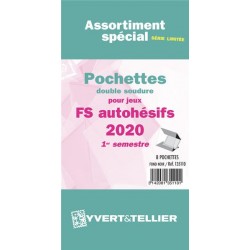 Assortiment de pochettes Auto Adhésifs 2020 FS...