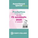 Assortiment de pochettes Auto Adhésifs 2020 FS 1er semestre (double soudure)