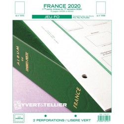 Jeu France FO 2020 - 1er semestre YVERT ET TELLIER