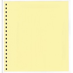 Feuilles neutres au format LINDNER 272mm x 296mm avec perforation 18 trous