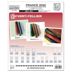 Jeu  SC France 2020 2ème semestre YVERT ET TELLIER