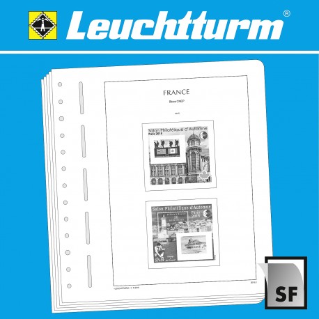 LEUCHTTURM SF-Feuilles préimprimées pour Blocs CNEP 2020