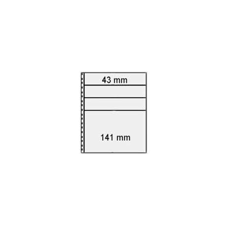 Feuilles de classement à 4 bandes