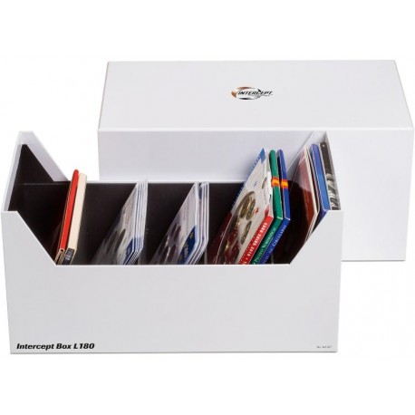 Box Intercept L 180 pour sets de monnaies, lettres, documents jusqu'à 180 x 160 mm