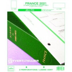 Jeu France FO 2021 - 1er semestre YVERT ET TELLIER