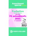 Assortiment de pochettes Auto Adhésifs 2021 FS 1er semestre (double soudure)