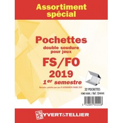 Assortiment de pochettes 2020  2ème semestre FO/FS (double soudure) 