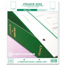 Jeu France FO 2022 - 1er semestre YVERT ET TELLIER