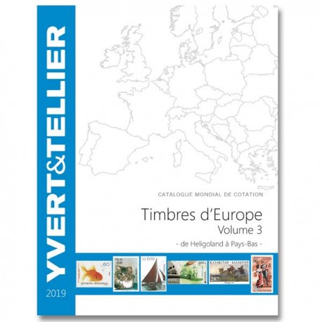 Catalogue Europe Vol 1 - édition 2022 Yvert et Tellier