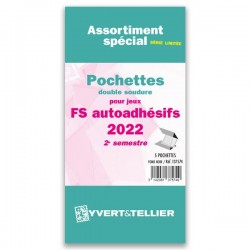 Assortiment de pochettes Auto Adhésifs 2022 FS 2ème semestre (double soudure)