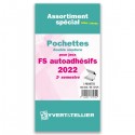 Assortiment de pochettes Auto Adhésifs 2022 FS 2ème semestre (double soudure)