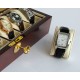 Coffret-vitrine en bois laqué pour montres