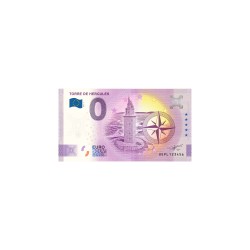 Billet-souvenir de zéro euro « Torre de Hercules »2023