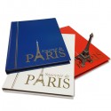 Classeur fixe pour timbres Souvenir de Paris  (lot de 3)