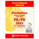 Assortiment de pochettes 2023 1er semestre FO/FS (double soudure)