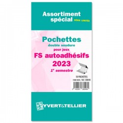 Assortiment de pochettes Auto Adhésifs 2023 FS...