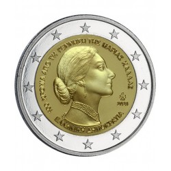 Grèce 100 ans de Maria Callas - 2 Euros Commémo. UNC 2023