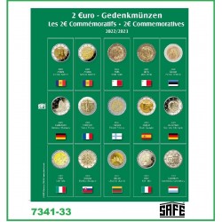 Valise numismatique pour 480 pièces de 2 euros commémoratives