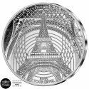 10 € Argent PARIS 2024 - Tour Eiffel