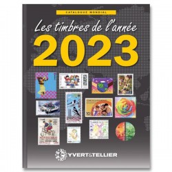 Catalogue des timbres de l'année 2023 -  YVERT ET TELLIER