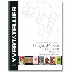 AFRIQUE FRANCOPHONE Volume 2 - 2024 (Catalogue des timbres des pays d´Afrique : de Madagascar à Zanzibar