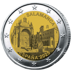 Espagne 2025 - 2 Euro Commémorative - Vieille ville de Salamanca