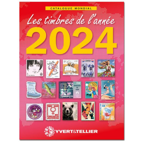 Catalogue des timbres de l'année 2024 -  YVERT ET TELLIER