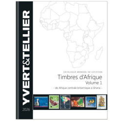 AFRIQUE Volume 1 - 2026 (Timbres des pays d´Afrique : de Afrique Centrale Britannique à Ghana)