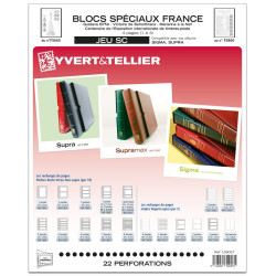 Jeu SC Blocs spéciaux 2025 YVERT ET TELLIER