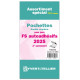 Assortiment de pochettes Auto Adhésifs 2025 FS 1er semestre (double soudure)