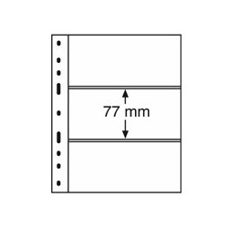 Feuilles OPTIMA 3C transparentes 3 poches