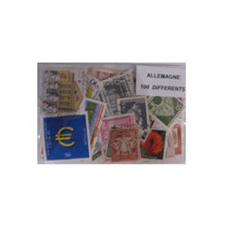 100  timbres d'Allemagne