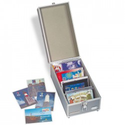 Valisette pour cartes postales ou séries de pièces, petit modèle